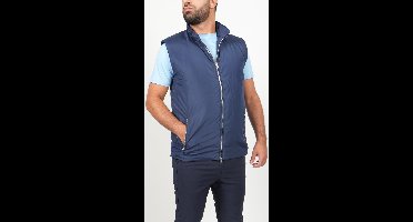 BASKO BODYWARMER - SLIM FIT - BLAUW - MAAT L