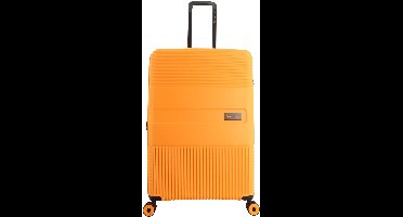 Discovery Trails Harde Koffer / Trolley / Reiskoffer - 112 Liter Large - Oranje - Oranje / Large