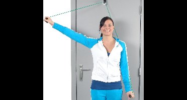 Moves Deurkatrolsysteem voor schouderoefeningen met PVC handvatten -