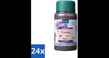24 x Kneipp - Badzout - Badkristallen - Lavendel - 600 g - Badzout - Lavendel - Ontspannend Bad - Thermaal Zout - Aromatherapie