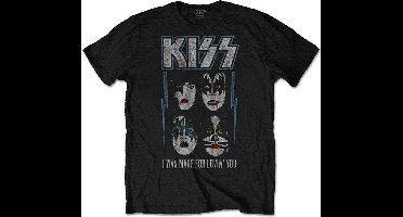 Kiss - Made For Lovin' You Heren T-shirt - XL - Zwart
