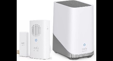 eufy HomeBase 3 S380 - Centraal Beveiligingsmanagement - 16TB Opslag - Werkt met eufy Deurbelgong