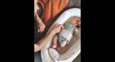 Verkleinkussen meegroeibed BABYMOOV Doomoo Cocoon grijs