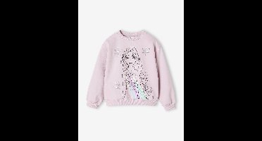 Sweater met glitter FROZEN Elsa lila (poederkleur)