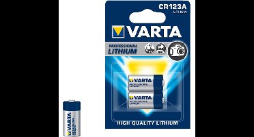 VARTA Lithium Cylindrical CR123A batterij