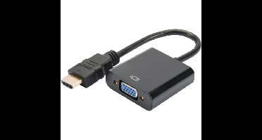 Digitus HDMI naar VGA + 3.5 mm jack 4-polig adapter