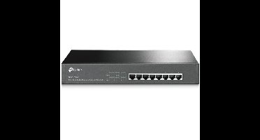TP-Link 8-Port Gigabit Desktop/Rackmount Switch with 8-Port PoE+ TL-SG1008MP