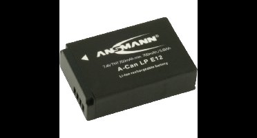Ansmann A-Can LP-E12 oplaadbare batterij