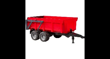 bruder Kieptrailer Rood modelvoertuig