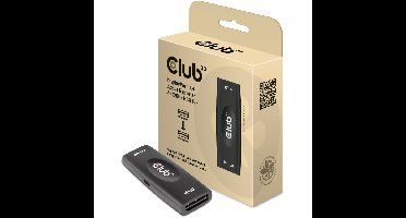 Club 3D DisplayPort 1.4 actieve repeater