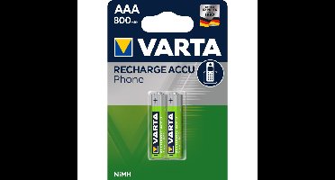 VARTA Phone Power AAA (HR03) oplaadbare batterij