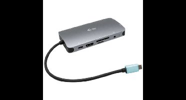 i-tec USB-C Metal Nano Dock dockingstation