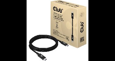 Club 3D Gecertificeerd USB4 Gen 2x2 kabel