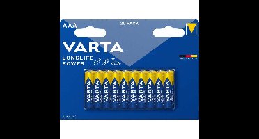VARTA Longlife Power AAA (LR03) batterij