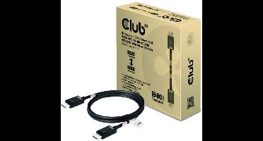 Club 3D Gecertificeerde DisplayPort 2.1 kabel