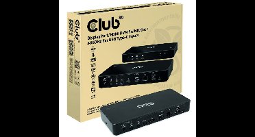 Club 3D DisplayPort/HDMI Dock 4K60Hz dockingstation