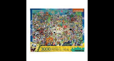 Diverse SpongeBob Jigsaw Puzzle Bikini Bottom puzzel