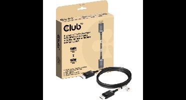 Club 3D Gecertificeerde DisplayPort 2.1 kabel