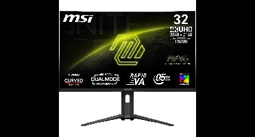 MSI MAG 321CUPDF 31.5'' Curved 4K UHD gaming monitor