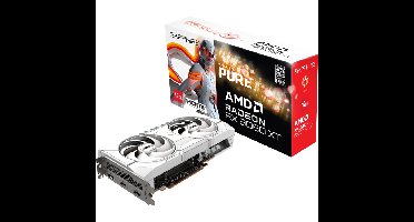 SAPPHIRE Radeon RX 9060 XT PURE 16GB OC grafische kaart