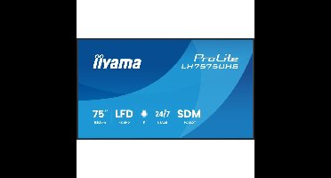 iiyama ProLite LH7575UHS-B2AG public display