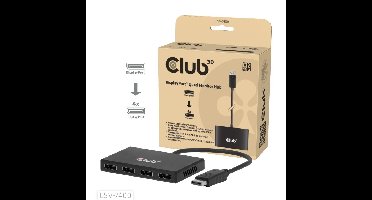 Club 3D DisplayPort splitter
