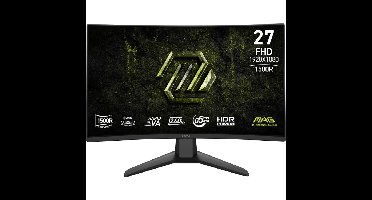MSI MAG 274CF X24 27'' Curved gaming monitor