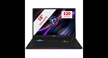MSI Raider 18 Max HX A2WI-1276NL 18'' gaming laptop