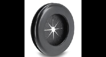 DeLOCK Delock Round Cable Grommet 40 mm bk