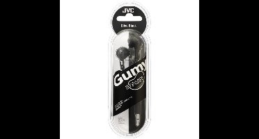 Gumy in-ear oordopjes zwart - comfortabele draadhoofdtelefoon