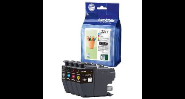 LC3217VAL inktcartridge 4 stuk(s) Origineel Zwart, Cyaan, Magenta, Geel