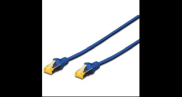 DK-1644-A-0025/B netwerkkabel Blauw 0,25 m Cat6a S/FTP (S-STP)