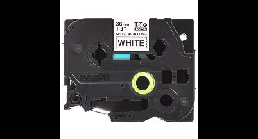 TZE-SL261 labelprinter-tape Zwart op wit