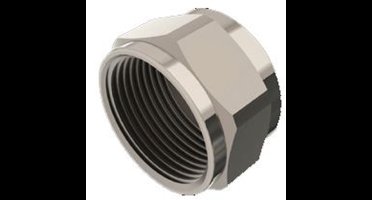 Gaswarteldop M24 met rubber afdichtring