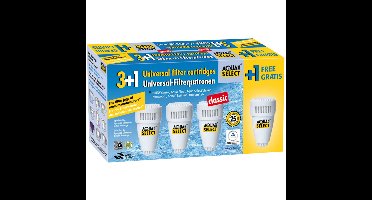 Waterfilter Cartridge 3+1 Gratis - Vervangende Filterpatronen voor Waterkannen