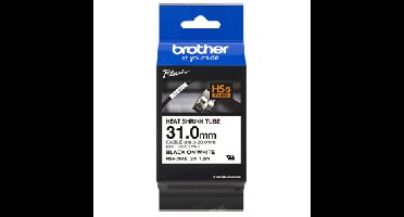 HSE261E krimpkouscassette 31,0 mm zwart op wit
