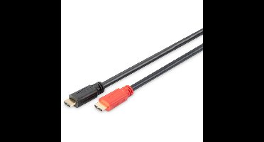 AK-330118-150-S HDMI kabel 15 m HDMI Type A (Standaard) Zwart