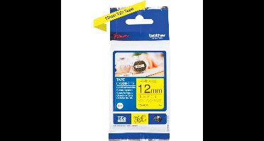 TZE631S labelprinter-tape Zwart op geel TZe