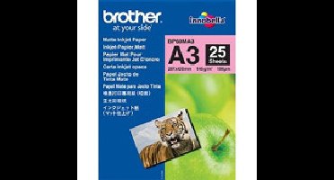 BP60MA3 papier voor inkjetprinter A3 (297x420 mm) Mat 25 vel Wit
