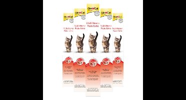 10x GimCat Multi-vitaminepasta 50 gr