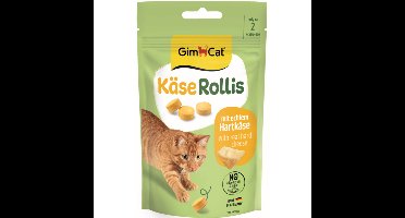 8x GimCat Kaas Rollis 40 gr