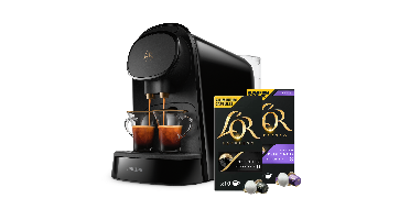 Philips L'Or - Barista Original Capsule Machine Black - Starter Kit (LM8012/00)