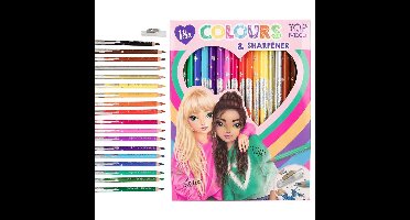 TOPModel - 18 Colouring Pencilswith sharpener (0612215)
