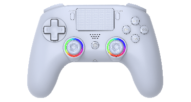 Subsonic Wireless Led Controller PS4 White - PS4/Pc
