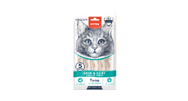 wanpy - Wanpy Cat Functional Creamy Lickable Treat Skin & Coat Tuna & Salmon 70g (5x14g) - 70g (5x14g)