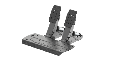 MOZA - SR-P2 Two Pedal Set (Throttle + Brake) - Black