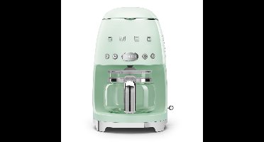 SMEG - Koffieapparaten - DCF02PGEU Filterkoffieapparaat Watergroen