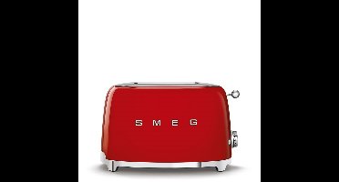 SMEG - Broodrooster - TSF01RDEU Broodrooster 2x2 Rood