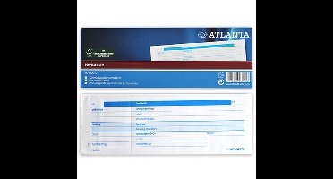 Atlanta Kwitantie 75x210mm 5420-030 Atlanta