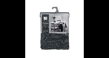 Wicotex tafelkleed Charline antraciet 140x240cm